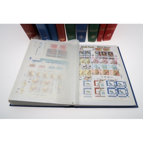 587 - BRITISH COMMONWEALTH STAMP COLLECTION. 10 albums with various British Commonwealth content, includin... 