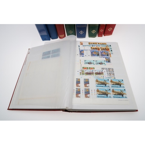 587 - BRITISH COMMONWEALTH STAMP COLLECTION. 10 albums with various British Commonwealth content, includin... 