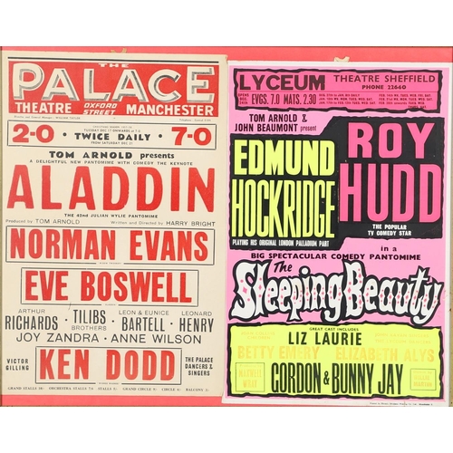 607 - VINTAGE THEATRE POSTERS - BRIGHTON HIPPODROME & OTHER POSTERS. Including a single poster for the Mos... 