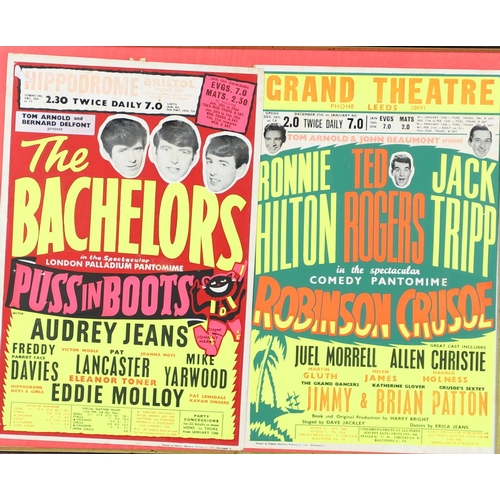 607 - VINTAGE THEATRE POSTERS - BRIGHTON HIPPODROME & OTHER POSTERS. Including a single poster for the Mos... 