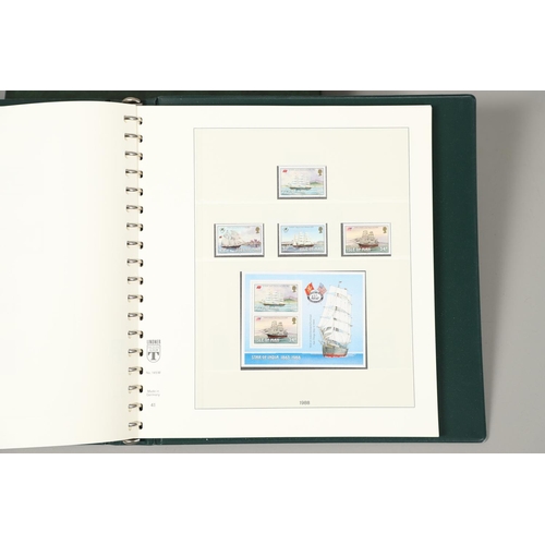 622 - ISLE OF MAN - COLLECTION OF MINT STAMPS & FIRST DAY COVERS. Including four albums with mint stamps f... 