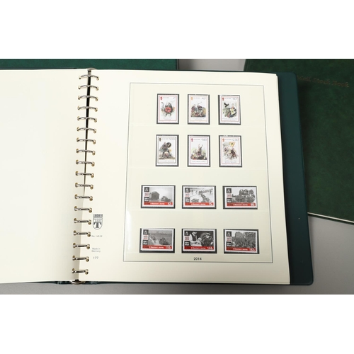 622 - ISLE OF MAN - COLLECTION OF MINT STAMPS & FIRST DAY COVERS. Including four albums with mint stamps f... 