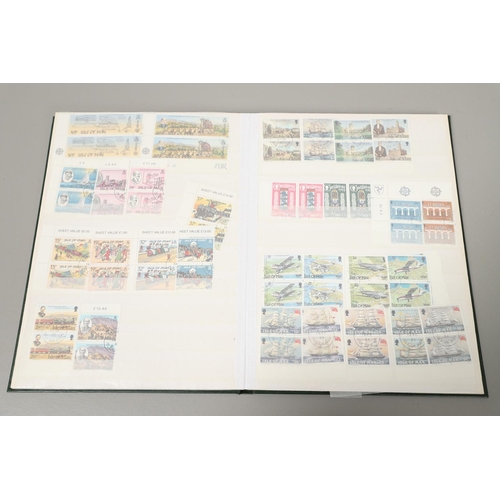 622 - ISLE OF MAN - COLLECTION OF MINT STAMPS & FIRST DAY COVERS. Including four albums with mint stamps f... 