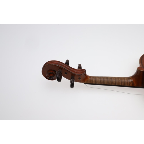 634 - ANTIQUE VIOLIN - JEAN-BAPTISTE COLIN. An antique violin with a two piece back, bears paper label ins... 