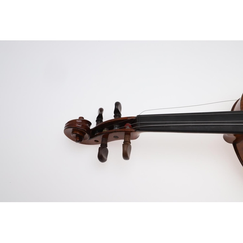 634 - ANTIQUE VIOLIN - JEAN-BAPTISTE COLIN. An antique violin with a two piece back, bears paper label ins... 