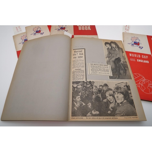 636 - 'THE BEATLES' - LARGE COLLECTION OF 1960's SCRAP BOOKS. A large and impressive collection of 28 Beat... 