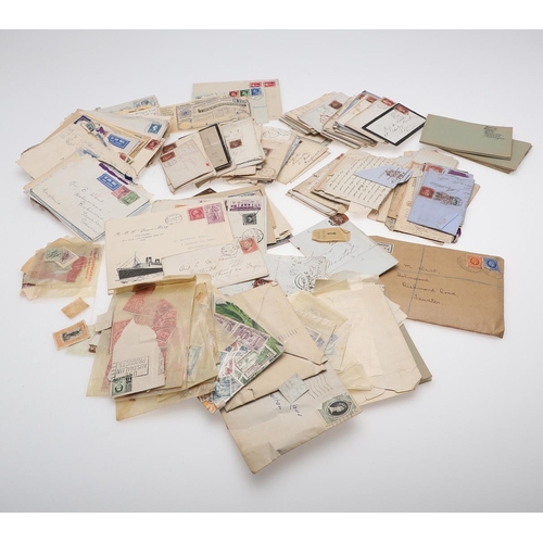 646 - MINT STAMP PRSENTATION PACKS & COLLECTION OF STAMPS INCLUDING POSTAL HISTORY COVERS & ALBUMS. Five a... 