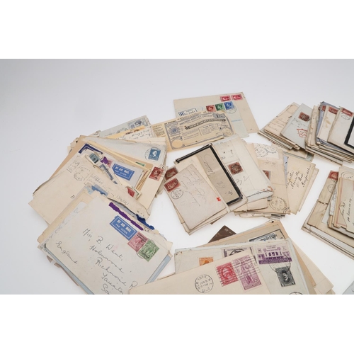 646 - MINT STAMP PRSENTATION PACKS & COLLECTION OF STAMPS INCLUDING POSTAL HISTORY COVERS & ALBUMS. Five a... 