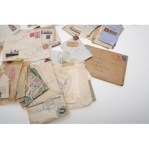 646 - MINT STAMP PRSENTATION PACKS & COLLECTION OF STAMPS INCLUDING POSTAL HISTORY COVERS & ALBUMS. Five a... 