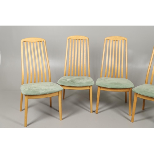 656 - A SET OF FOUR DANISH SCHOU ANDERSEN DINING CHAIRS. A set of four modern dining chairs, possibly made... 