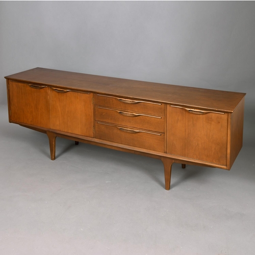 662 - G PLAN - RETRO TEAK SIDEBOARD. A teak sideboard with a large two door cupboard, three drawers (one f... 