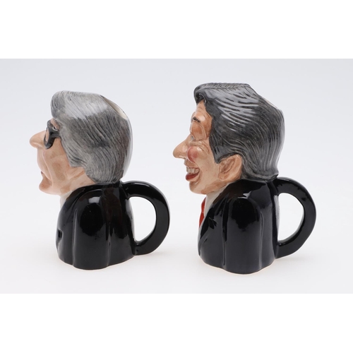 714 - BAIRSTOW & CARLTONWARE - POLITICAL TOBY JUGS. Including four large toby jugs, Ken Livingstone (55 of... 