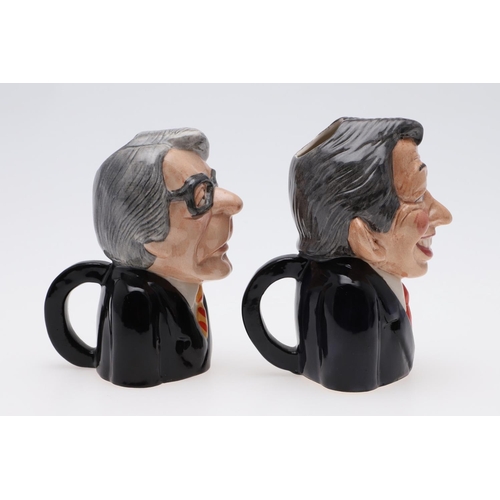 714 - BAIRSTOW & CARLTONWARE - POLITICAL TOBY JUGS. Including four large toby jugs, Ken Livingstone (55 of... 