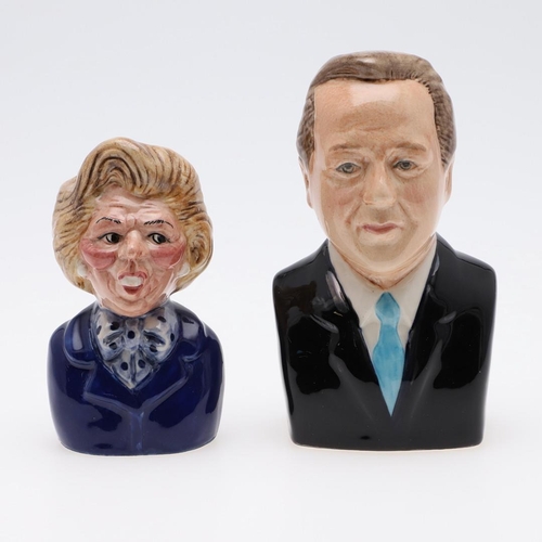 714 - BAIRSTOW & CARLTONWARE - POLITICAL TOBY JUGS. Including four large toby jugs, Ken Livingstone (55 of... 