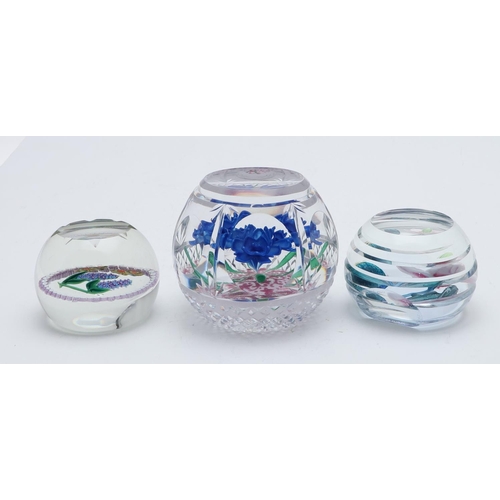 765 - CAITHNESS & WHITEFRIARS GLASS PAPERWEIGHTS - LIMITED EDITION. including Caithness Whitefriars paperw... 