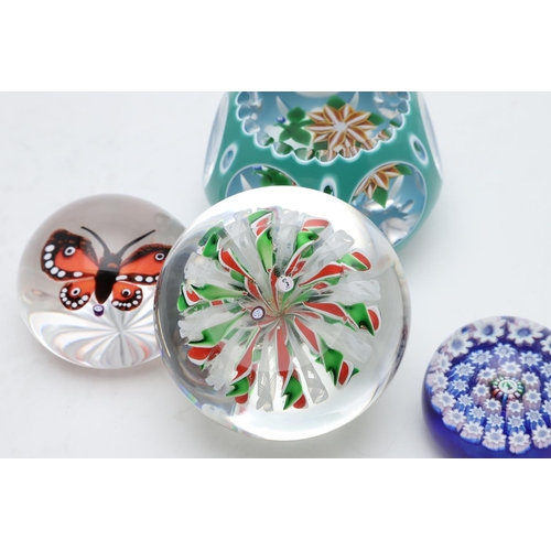 766 - JOHN DEACONS & WILLIAM MANSON GLASS PAPERWEIGHTS. Including Deacons Crown (made 1999, 6cms dia), Dea... 