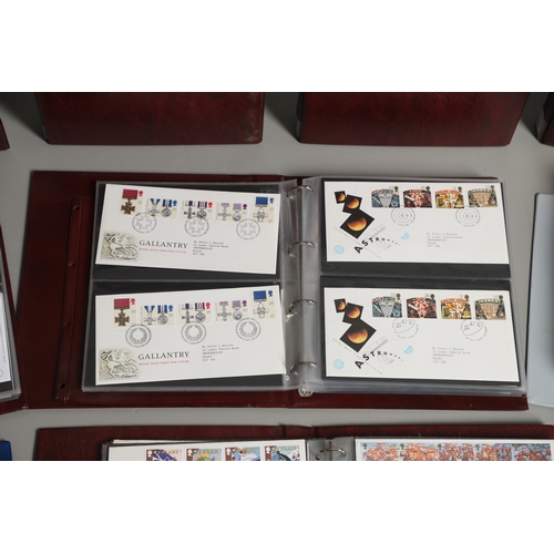 622a - A LARGE COLLECTION OF FIRST DAY COVERS - AUSTRALIA & GREAT BRITAIN. 16 albums with a variety of Firs... 