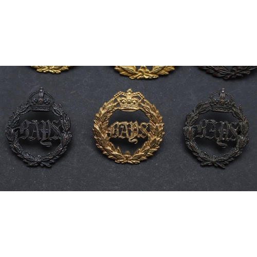 248 - THREE DIFFERENT SETS OF 2ND DRAGOON GUARDS CAP AND COLLAR BADGES. Three sets of 'BAYS' 2nd Dragoon G... 