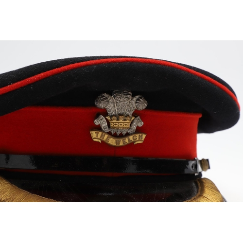 253 - A POST 1902 WELCH REGIMENT FIELD OFFICERS DRESS CAP AND ANOTHER SIMILAR. A post 1902 Welch Regiment ... 