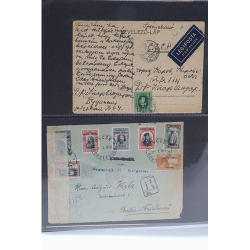 287 - THREE ALBUMS OF EPHEMERA, DOCUMENTS AND POSTAL HISTORY RELATING TO THE FIRST WORLD WAR. A collection... 