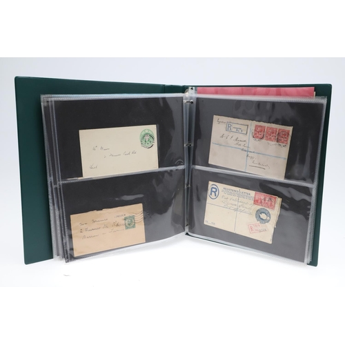 287 - THREE ALBUMS OF EPHEMERA, DOCUMENTS AND POSTAL HISTORY RELATING TO THE FIRST WORLD WAR. A collection... 