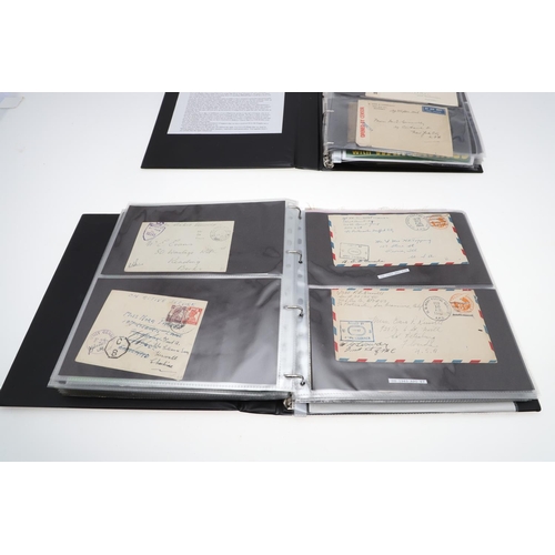 289 - A COLLECTION OF EPHEMERA, POSTAL HISTORY AND OTHER ITEMS RELATING TO WORLD WAR II. A collection of r... 