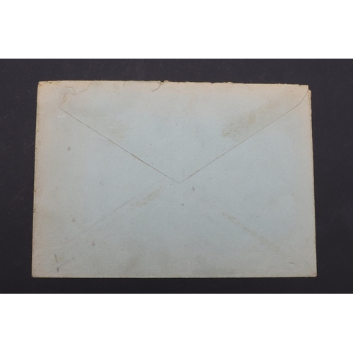 300 - AN ENVELOPE POSTED FROM AUSCHWITZ BY SIMON SIKON TO HIS WIFE IN KRAKAU. An envelope posted from Ausc... 