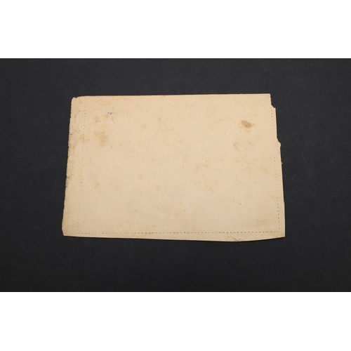 300 - AN ENVELOPE POSTED FROM AUSCHWITZ BY SIMON SIKON TO HIS WIFE IN KRAKAU. An envelope posted from Ausc... 