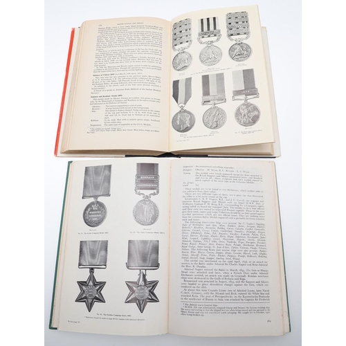 302 - BRITISH MEDAL REFERENCE BOOKS TO INCLUDE GORDON'S BRITISH BATTLES. Major Lawrence L. Gordon 'British... 