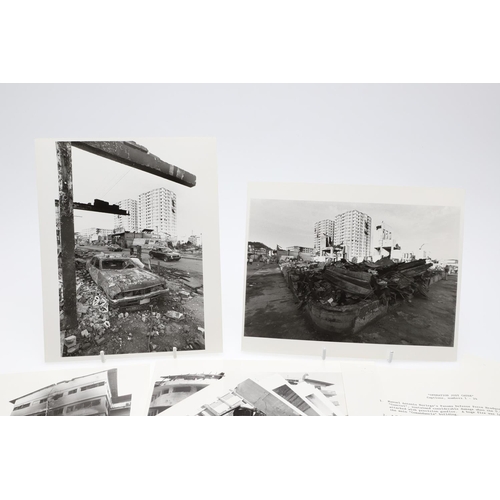 312 - A COLLECTION OF TWENTY FOUR PHOTOGRAPHS OF 'OPERATION JUST CAUSE', PANAMA 1989/1990.  A collection o... 