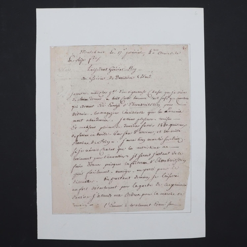 339 - NEY, MICHEL, DUC DâELCHINGEN AND PRINCE DE LA MOSKOVA. AUTOGRAPH LETTER SIGNED âNEYâ TO DIVISI... 