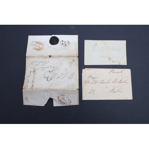 351 - WELLINGTON, ARTHUR WELLESLEY, 1ST DUKE.. AUTOGRAPH LETTER , IN THE THIRD PERSON, TO W. COLE ESQ., AT... 