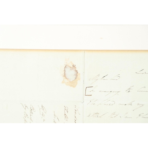 352 - WELLINGTON, ARTHUR WELLESLEY, 1ST DUKE. AUTOGRAPH LETTER SIGNED âARTHUR WELLESLEYâ, TO âMY DEA... 