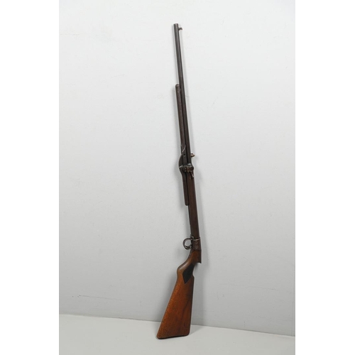 42 - A 177 CLUB S PRE-BSA AIR RIFLE BY LINCOLN JEFFRIES. With a 49cm barrel with rotation loading point a... 