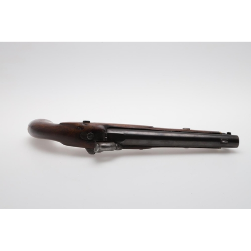 6 - AN 1867 PERCUSSION SERVICE PISTOL. With a 20cm tapering barrel with government arrow and inspection ... 