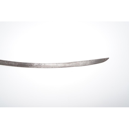 99 - A RUSSIAN 1826 PATTERN INFANTRY OFFICERS SABRE. With a 70cm curved fullered blade with pointed end, ... 