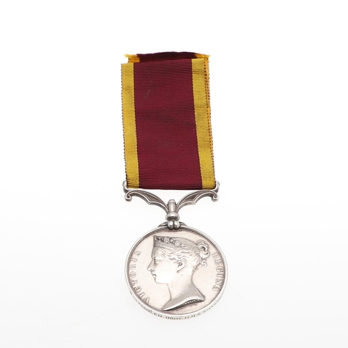 386 - A SECOND CHINA WAR MEDAL, 1861, TO H.M.S. SHANNON. A Second China War Medal with no clasps on second... 