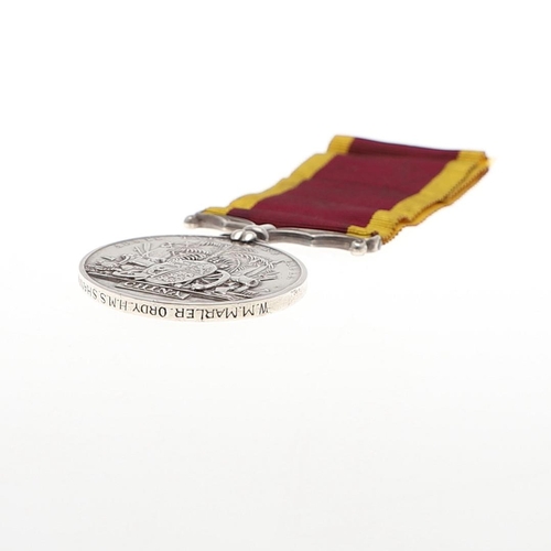 386 - A SECOND CHINA WAR MEDAL, 1861, TO H.M.S. SHANNON. A Second China War Medal with no clasps on second... 