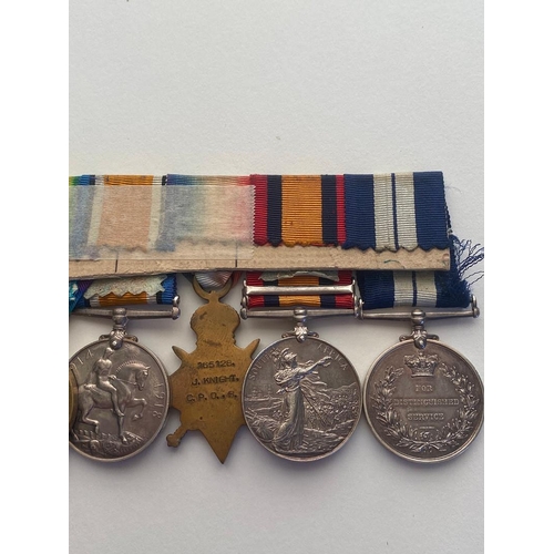 401 - A DISTINGUISHED SERVICE MEDAL GROUP OF SEVEN TO A CHIEF PETTY OFFICER AT THE BATTLE OF JUTLAND. A gr... 