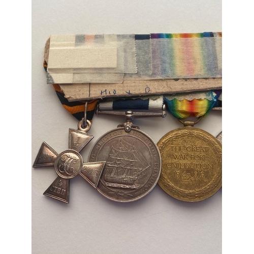 401 - A DISTINGUISHED SERVICE MEDAL GROUP OF SEVEN TO A CHIEF PETTY OFFICER AT THE BATTLE OF JUTLAND. A gr... 