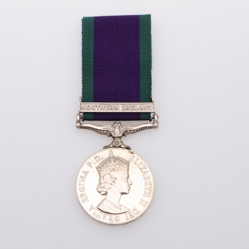 419 - A GENERAL SERVICE MEDAL 1962-2007 TO THE ROYAL NAVY WITH NORTHERN IRELAND CLASP. A Queen Elizabeth I... 