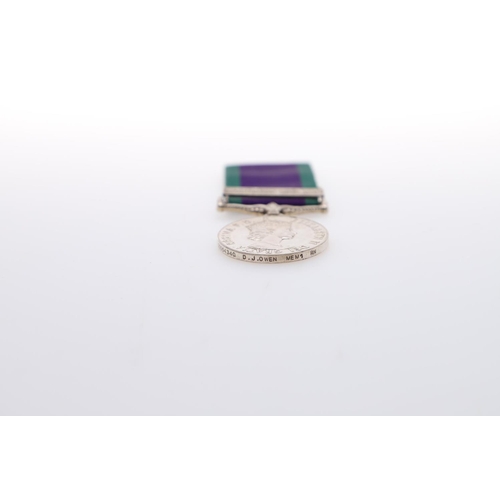 419 - A GENERAL SERVICE MEDAL 1962-2007 TO THE ROYAL NAVY WITH NORTHERN IRELAND CLASP. A Queen Elizabeth I... 