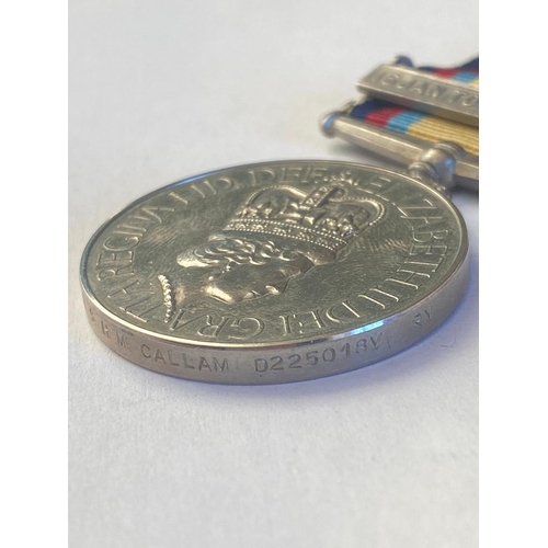 422 - A GULF MEDAL 1990-91 TO THE ROYAL NAVY. A Gulf Medal 1990-91 with 16 Jan to 28 Feb 1991 Clasp named ... 