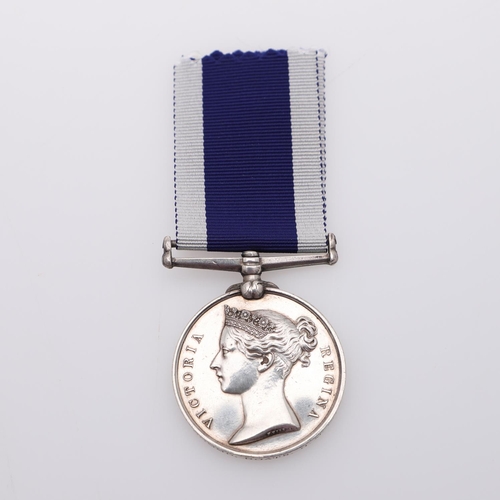 424 - A VICTORIAN ROYAL NAVY LONG SERVICE AND GOOD CONDUCT AWARD TO H.M. COASTGUARD. A Royal Navy Long Ser... 