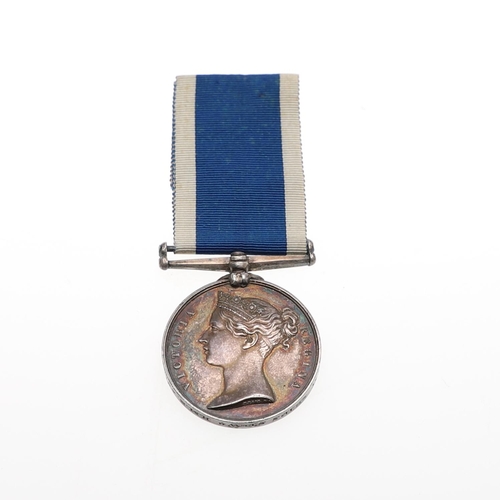 425 - A VICTORIAN ROYAL NAVY LONG SERVICE AND GOOD CONDUCT AWARD TO H.M.S. ASIA. A Royal Navy Long Service... 