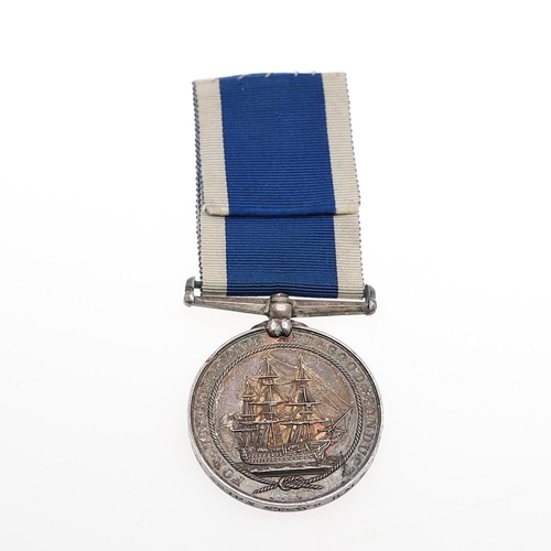 425 - A VICTORIAN ROYAL NAVY LONG SERVICE AND GOOD CONDUCT AWARD TO H.M.S. ASIA. A Royal Navy Long Service... 