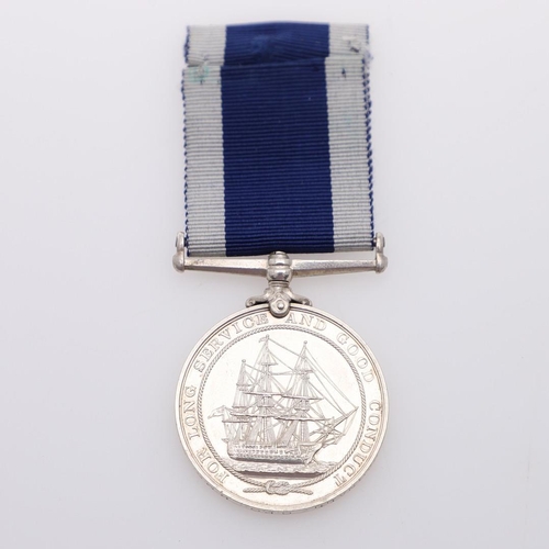 428 - A GEORGE V ROYAL NAVY LONG SERVICE AND GOOD CONDUCT AWARD TO H.M.S. ARIADNE. A George V Royal Navy L... 