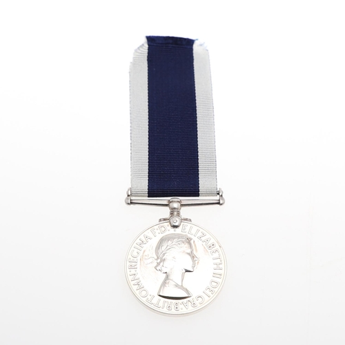 432 - AN UN-ISSUED ELIZABETH II ROYAL NAVY LONG SERVICE AND GOOD CONDUCT AWARD. An Elizabeth II Long Servi... 