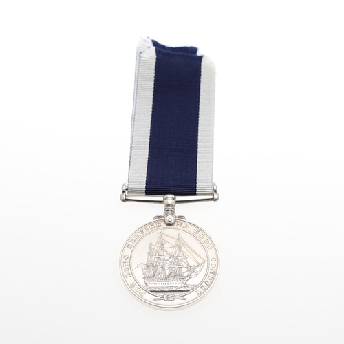 432 - AN UN-ISSUED ELIZABETH II ROYAL NAVY LONG SERVICE AND GOOD CONDUCT AWARD. An Elizabeth II Long Servi... 