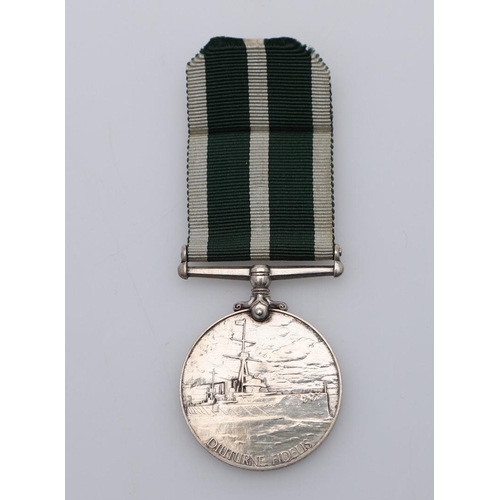 436 - A GEORGE VI ROYAL NAVAL RESERVE LONG SERVICE AND GOOD CONDUCT MEDAL. A George VI Royal Naval Reserve... 